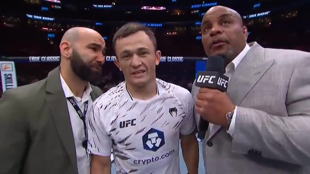 UFC 315: Bekzat Almakhan Shares Emotional Post-Fight Thoughts