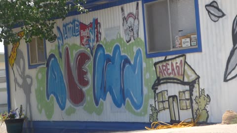 The Little Ale-Inn mural
