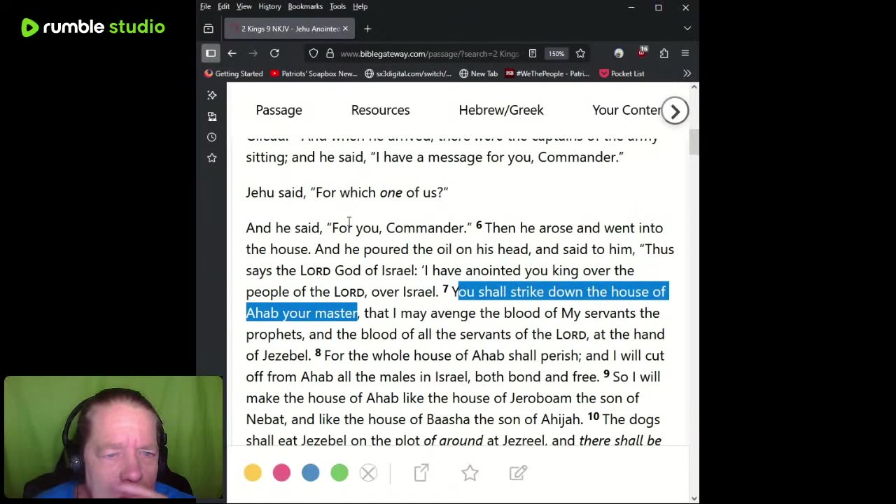 Journey Through The Bible - 2 Kings 9 - Jehu Destroys Joram, Ahaziah And Jezebel 08282025