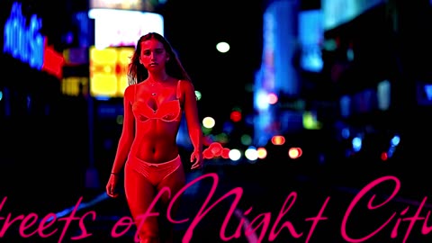 Electronic Music. Song In the Streets of the Nigh.