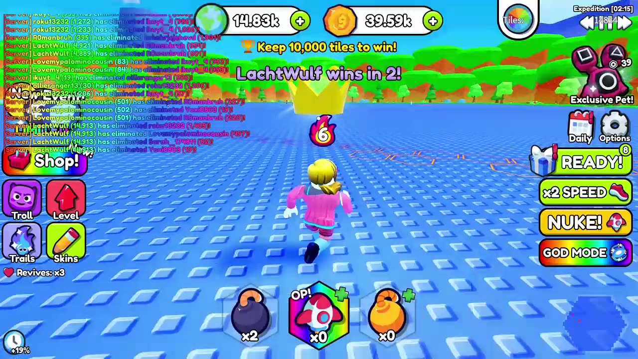 Roblox Color Game! Win