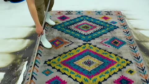 Can You Guess What's Under The Carpet? #satisfyingvideo #short #carpetcleaning