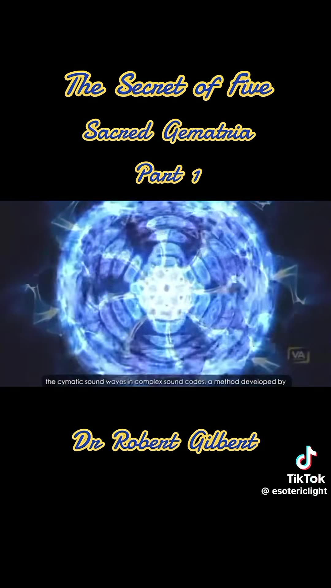 The Secret of Five Sacred Gematria Part 1 -Dr.Robert Gilbert