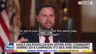 Vice President Vance 'Expects' To See Indictments In Russian Collusion Probe