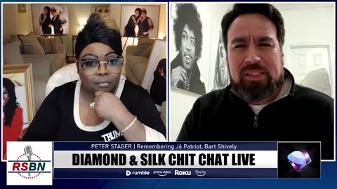 Diamond and Silk Chit Chat Live | Remembering J6 Patriot BART Shively