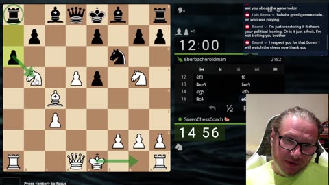 LIVE Chess with Soren