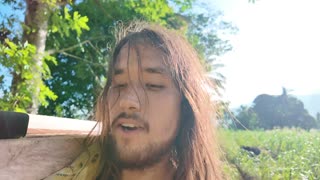 [P3] Scaring The Girls, Moving Lumber, Twisting Wire - Building Small JB Home In PHILIPPINES EDEN.