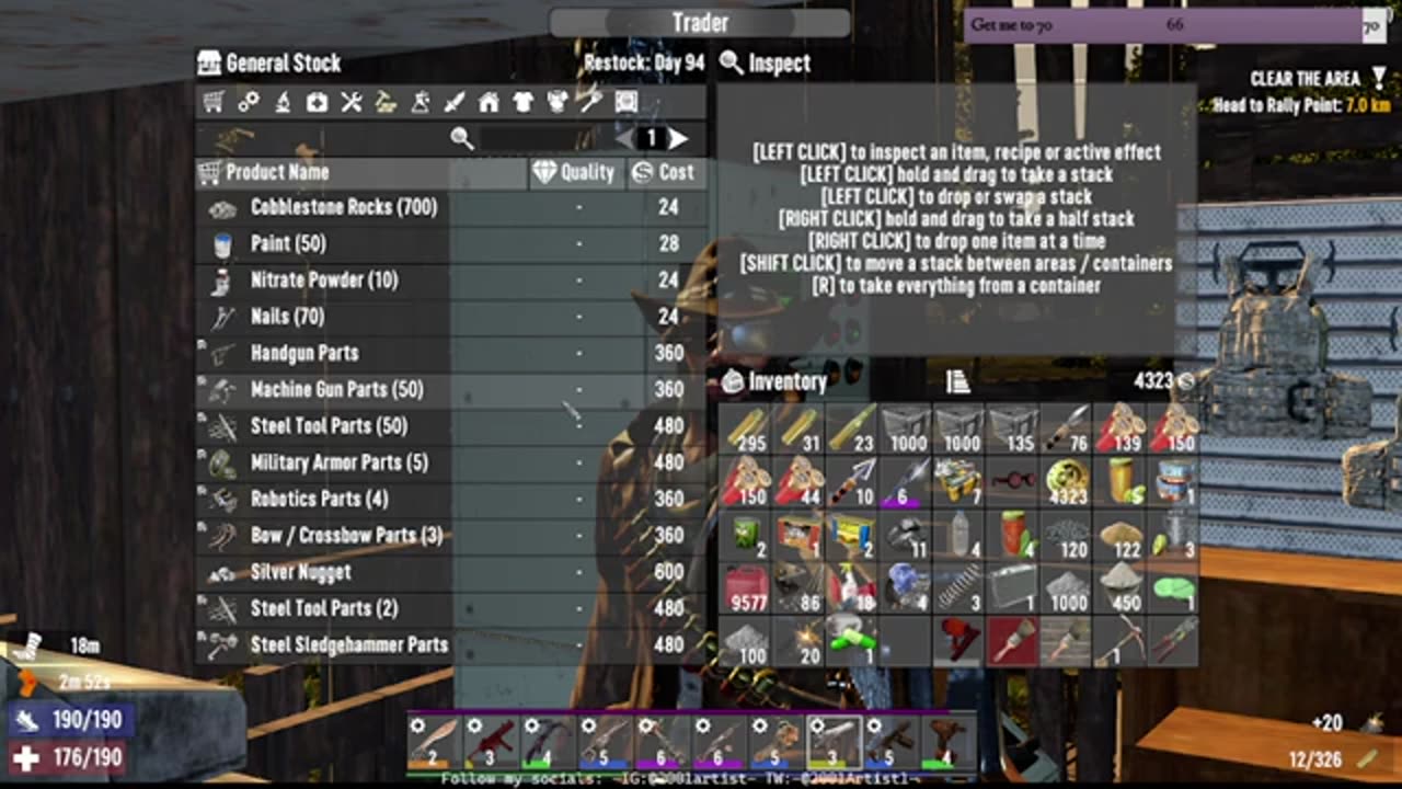 7 Days to die (part 32) Gyrocopter made and ready for next upate