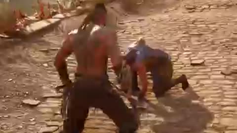 taking the enemy swimming
