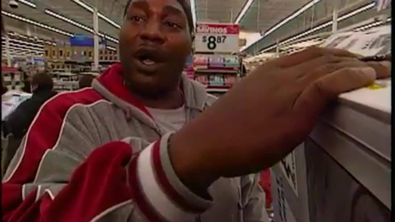 Walmart black Friday Shopping 2005