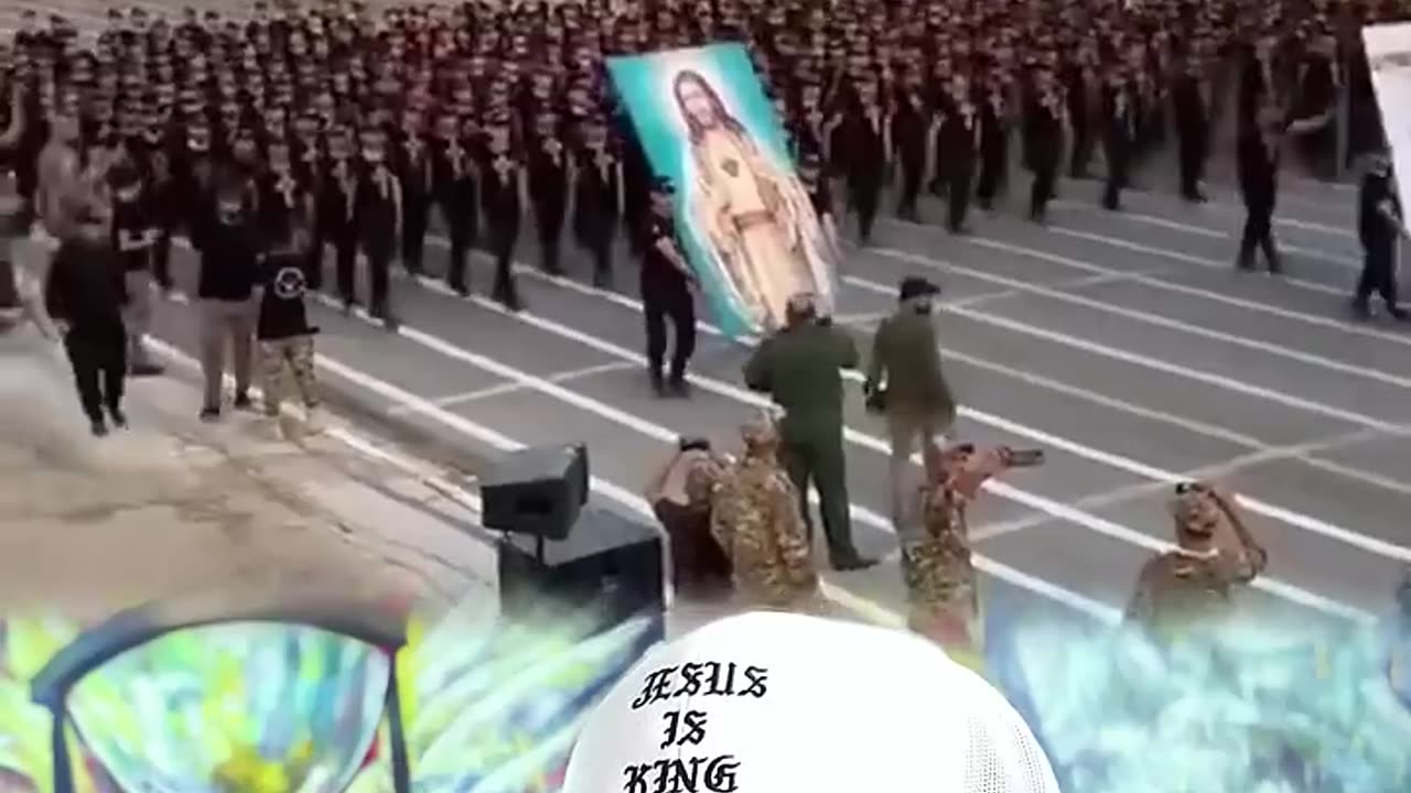 Christen marschieren im Irak