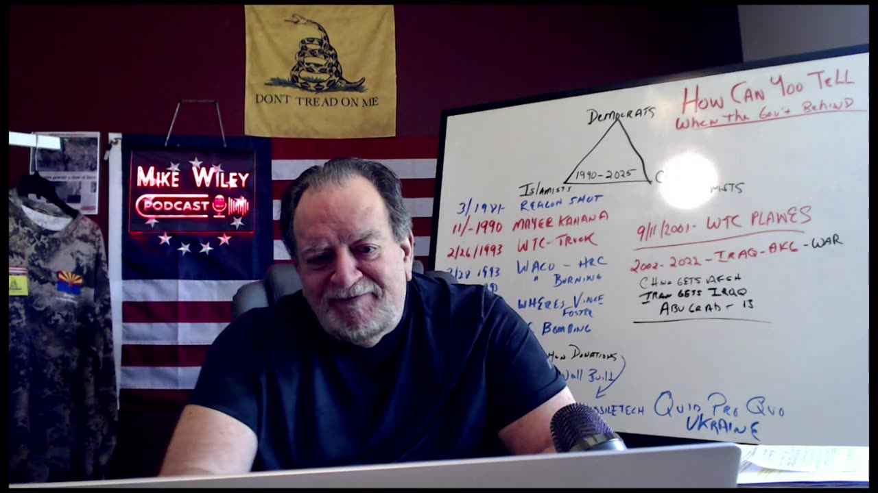 Political Warfare Class with Professor Mike Wiley - Wiley was right on about Obama!