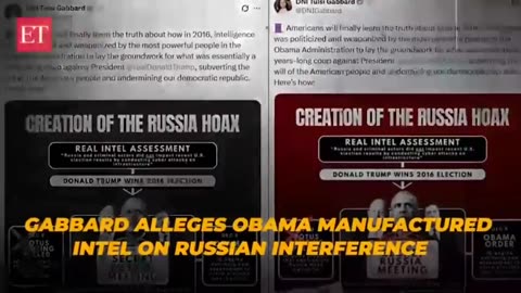 DIRECTER OF NATIONAL INTELLIGENCE TULSI GABBARD ACCUSES OBAMA OF TREASON!