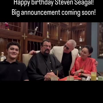Jean Claude Van Damme Wishing Steven Seagal A Happy Birthday