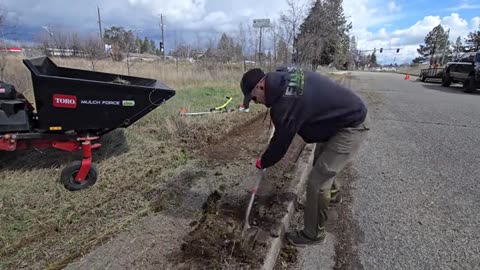 I Discovered A MOSS INFESTED Sidewalk And SCRAPED It Clean_part9