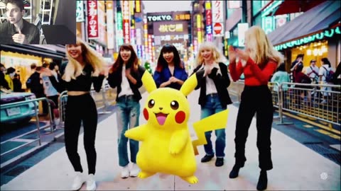 Outtake #1,255 Of Pikachu The Pokemon Dancing With Women In Tokyo, Japan Fake Funny Parody Video