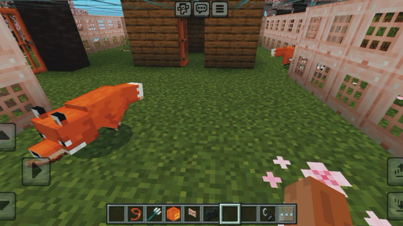 Fox farm in Minecraft Game