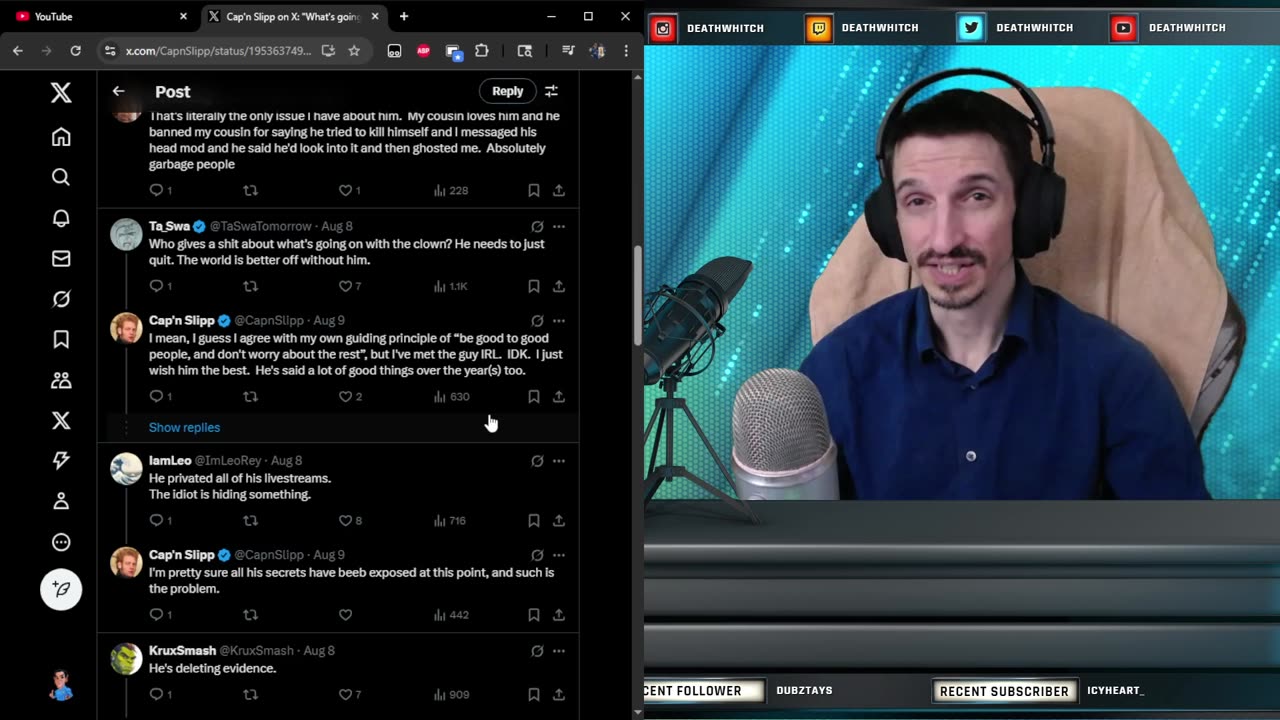 🔴Willymacshow Doxed! | Piratesoftware deletes VODs | Coffezilla lawsuit update