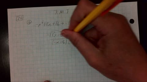 Saxon Algebra 2 Lesson 26 (b)