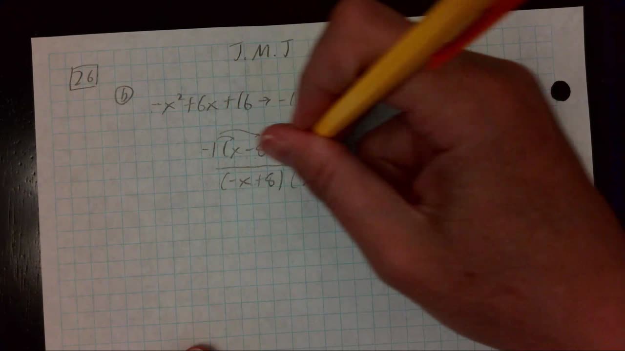 Saxon Algebra 2 Lesson 26 (b)
