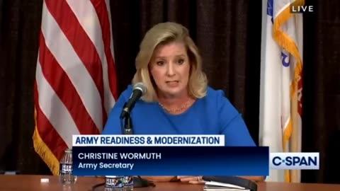 US Army Secretary Christine Wormuth on the Army being labelled as woke: