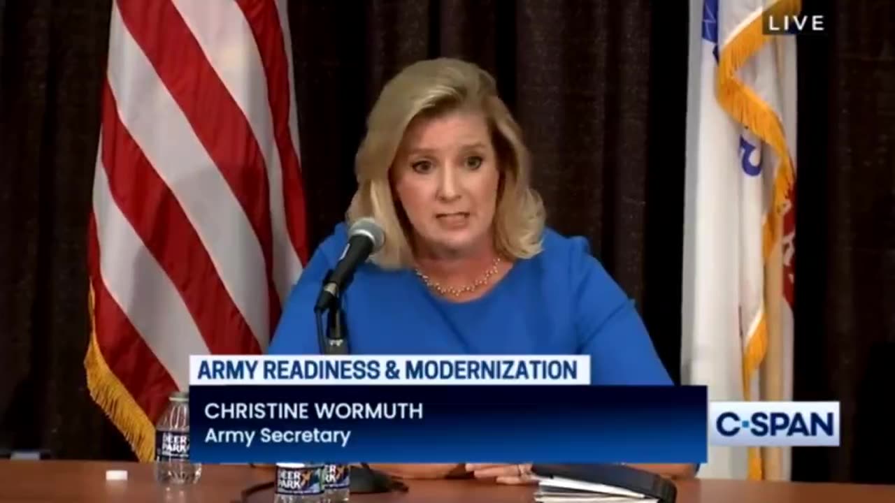 US Army Secretary Christine Wormuth on the Army being labelled as woke: