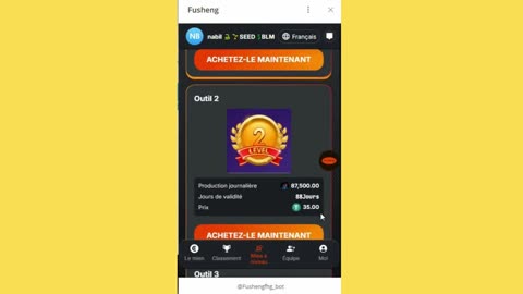 BIG MINING MINI APP BOT TELEGRAM FUSHENG