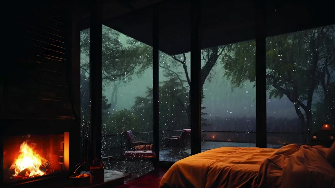 RAIN SOUNDS MEDITATION TO SOOTLE THE SOUL AND REALESE STRESS