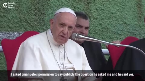 Pope Francis Comforts Grieving Boy with a Message That Shook the World 💔✝️