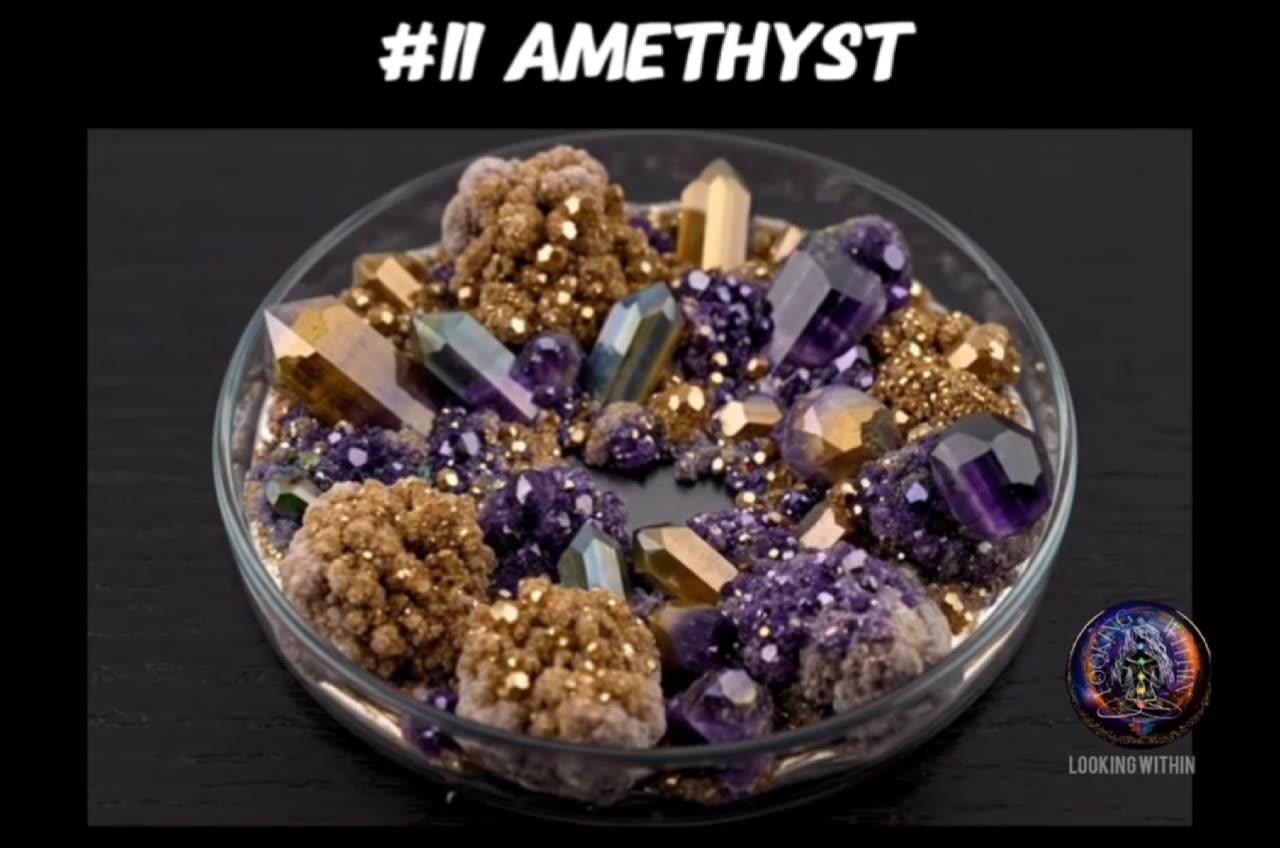 What happens when you add different crystals to mercury?