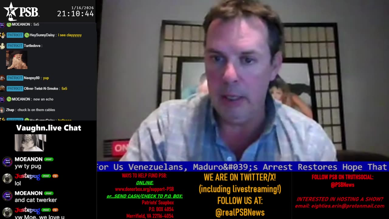 Patriots' Soapbox NEWS - LIVE 24/7!