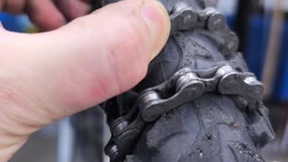 An extremely brutal tire for your bicycle.