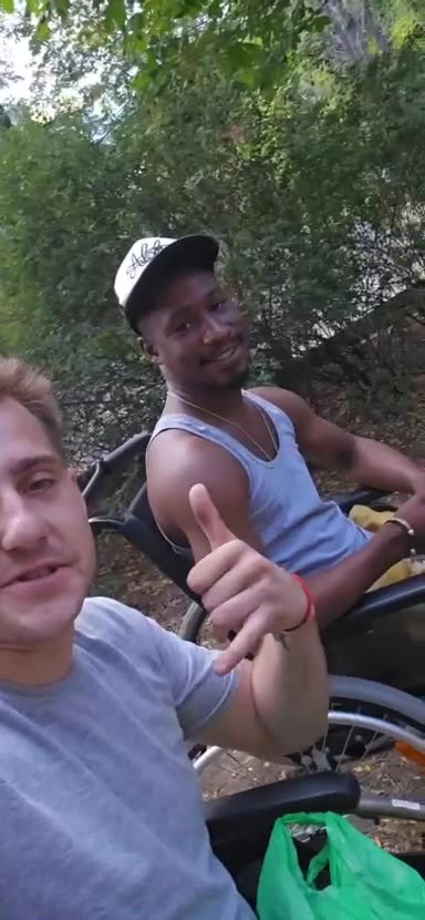 3 Friends and Not a Pair of Working Legs In Sight