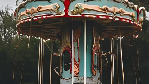 Broken merry-go-round