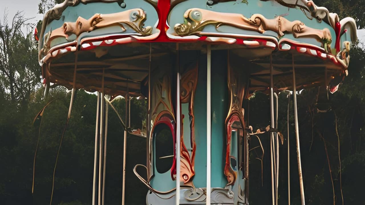 Broken merry-go-round