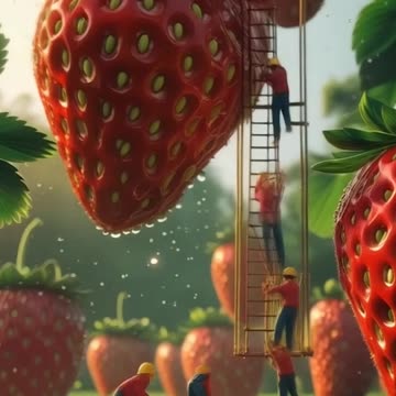 Miniature people Everyone is working together