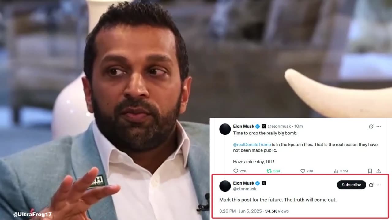 Elon Musk's comments about Trump and Epstein just forced the issue.