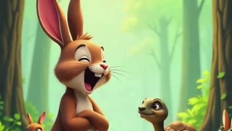 The Rabbit and the Tortoise Story