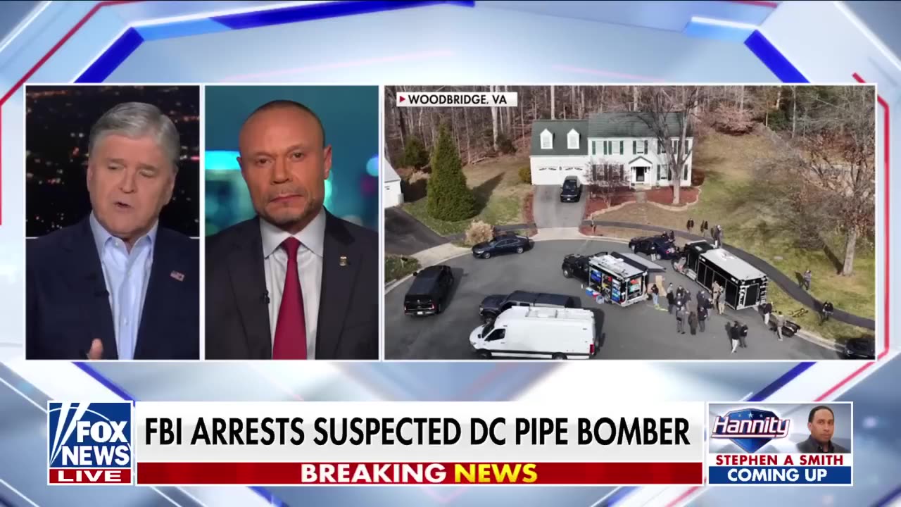 Dan Bongino reacts to J6 pipe‑bomb arrest — “What I saw changed me forever”