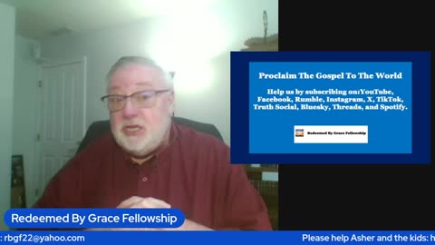 Invitation To The RBGF "Question of the Week" LIVE