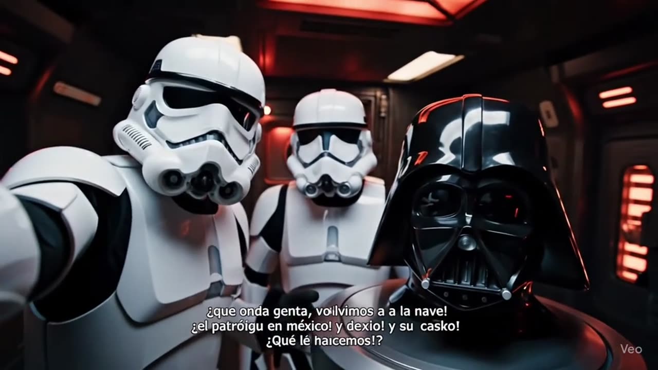 stormtroopers regresan a la nave y le hacen una broma a darth vader (stormtroopers vlogs)#stormtroop