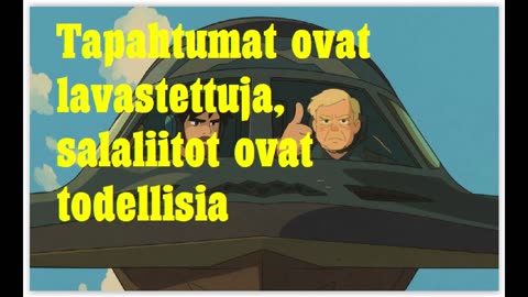 Tapahtumat ovat lavastettuja, salaliitot ovat todellisia