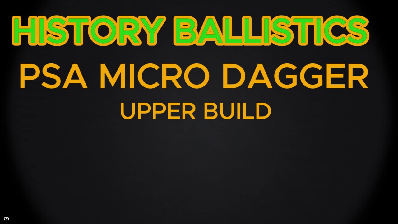 PSA Dagger micro / Glock 43 upper build