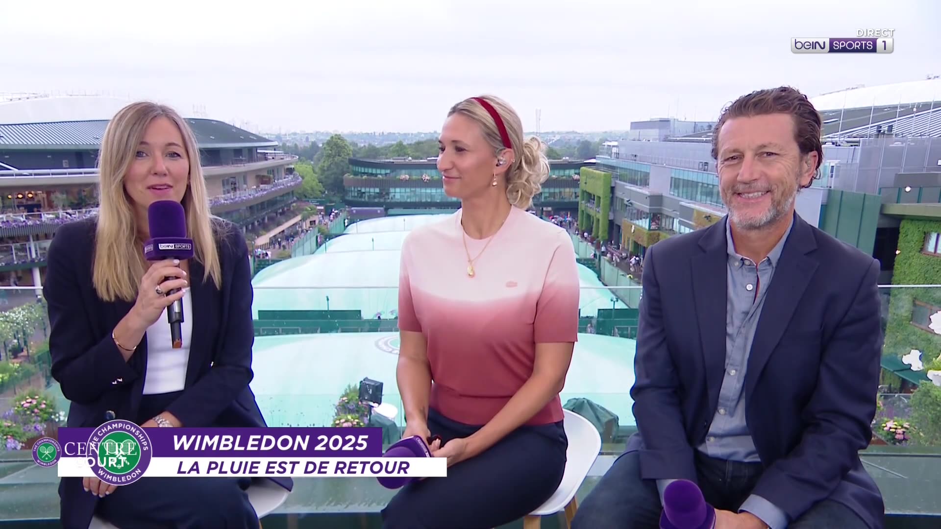 Mary Patrux et Tatiana Golovin sur Bein Sports (02_07_2025)