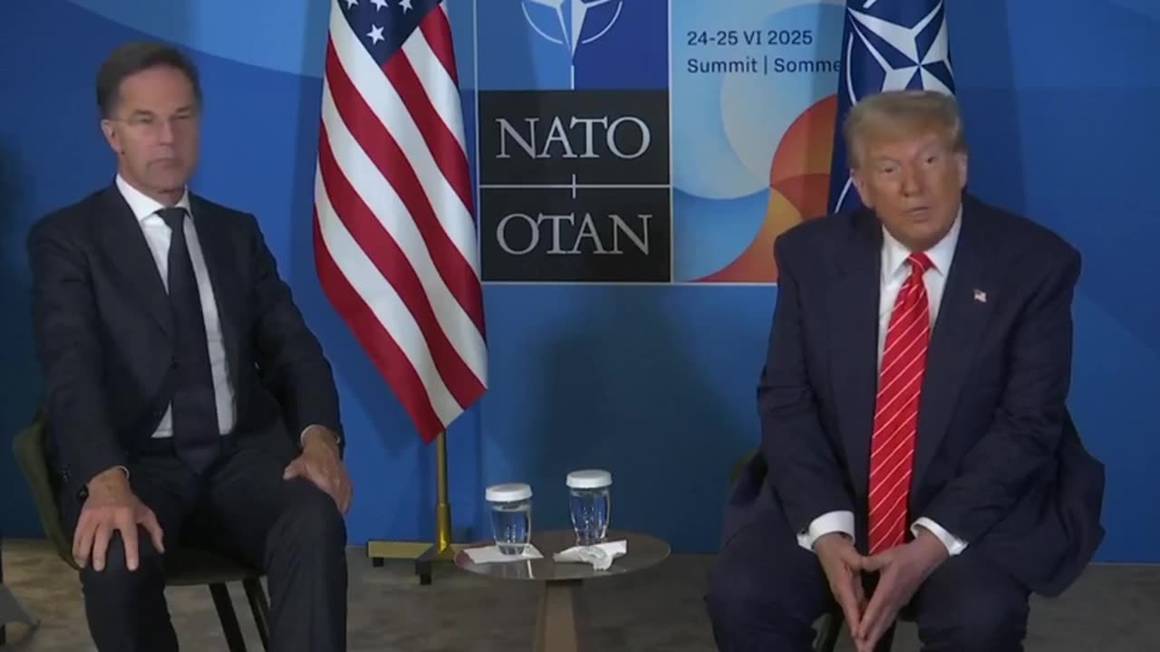 President Trump says he is poised to take additional military action against Iran's nuclear program