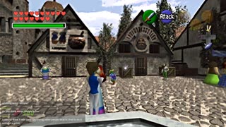 Zelda Ocarina of Time - Lense of cheating