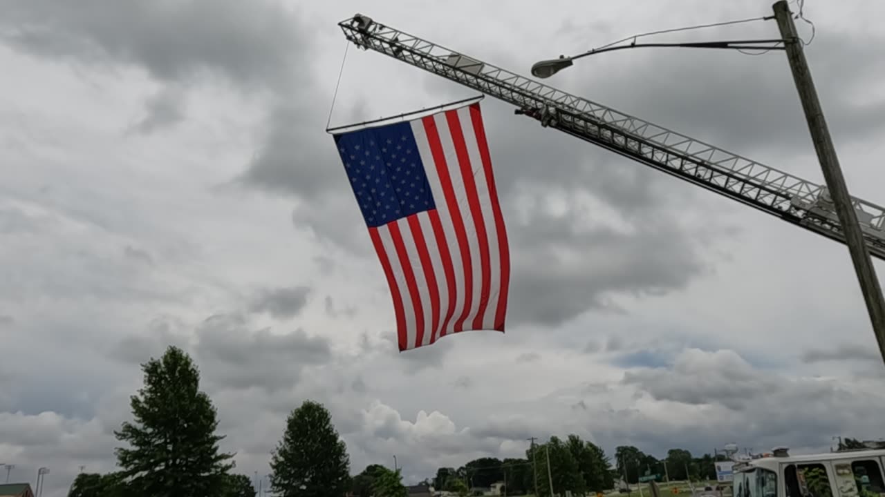 HUGE AMERICAN FLAG!
