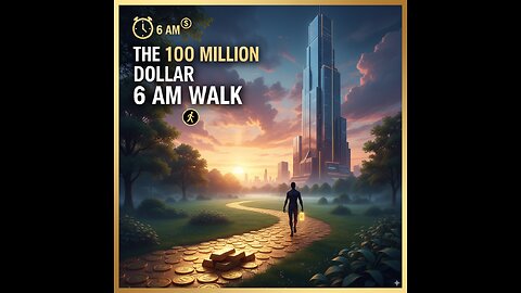 The 100 Million Dollar 6 AM Walk