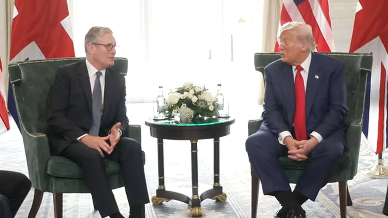 WATCH:Trump Slams London Mayor Sadiq Khan: I Like Nigel Farage! | Starmer: Sadiq Is My Friend