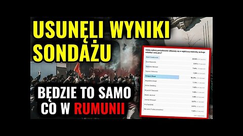 Juz się zaczęło w Polsce! Wyniki sondażu usunęli bo wygrał nie ten co trzeba